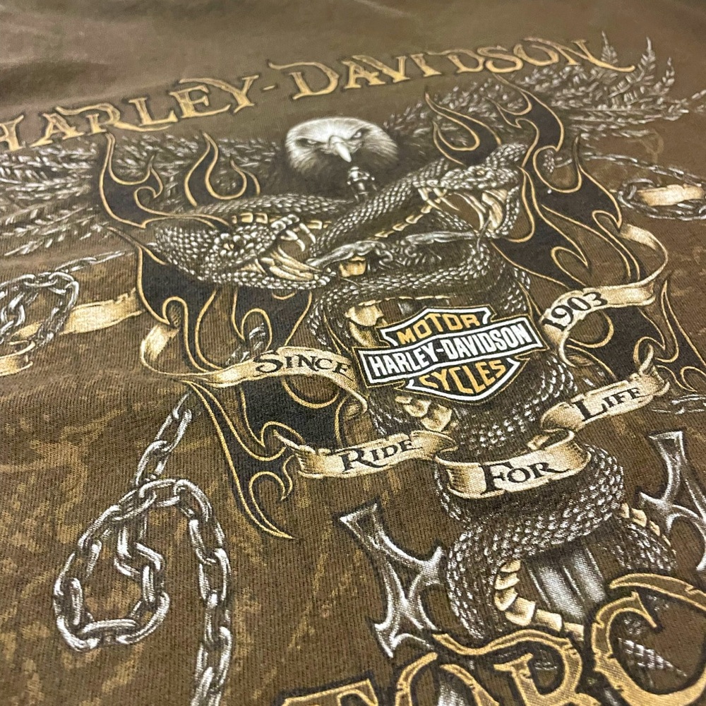 Harley Davidson Detroit Michigan T Shirt Size Large